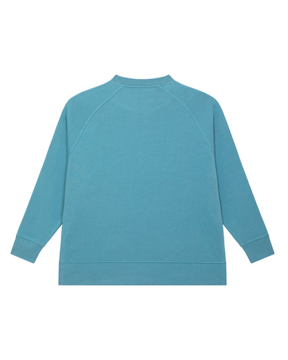 SWEATSHIRT MIT RUNDHALSAUSSCHNITT