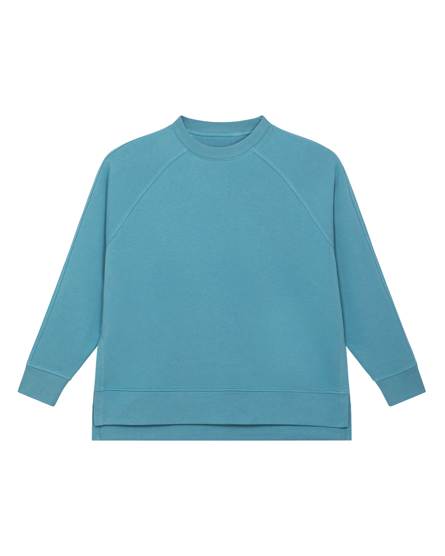 SWEATSHIRT MIT RUNDHALSAUSSCHNITT