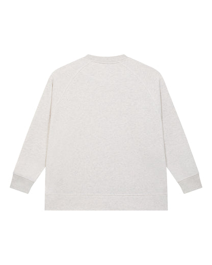 SWEATSHIRT MIT RUNDHALSAUSSCHNITT